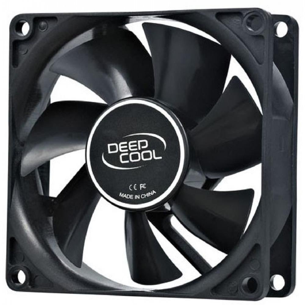 Cooler para Gabinete DeepCool XFAN 80, 80mm, Preto