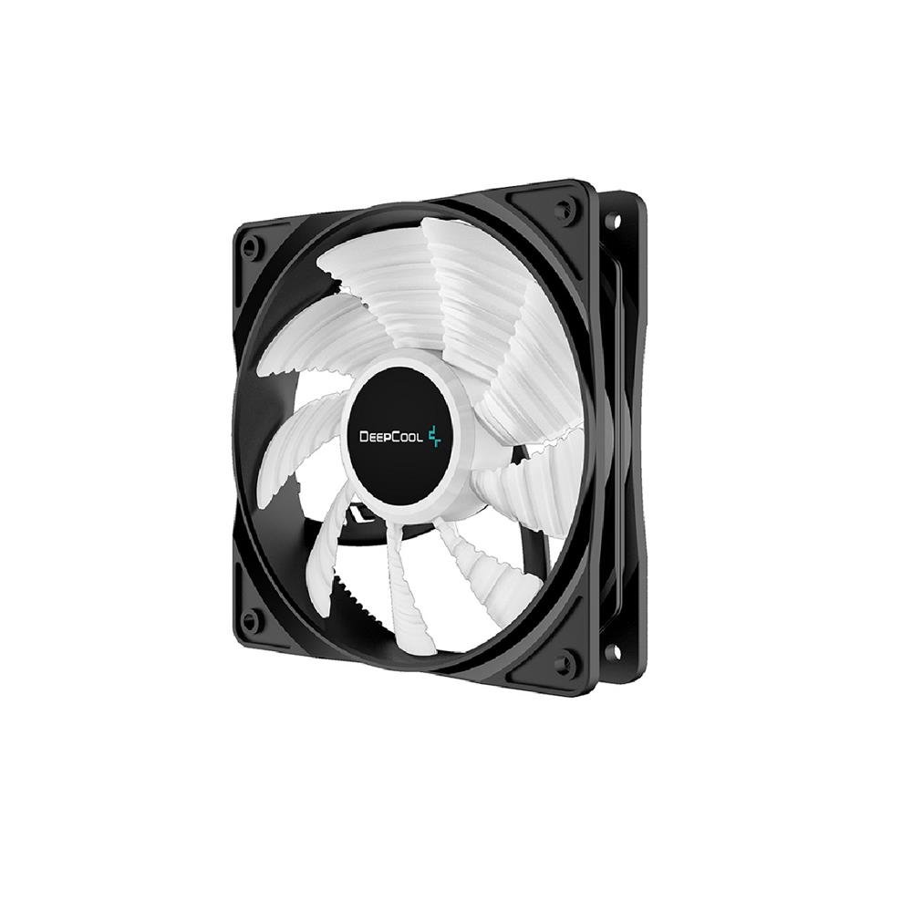 Cooler para Gabinete DeepCool RF120R, LED Vermelho, 120mm, Preto