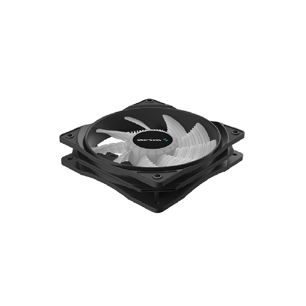 Cooler para Gabinete DeepCool RF120R, LED Vermelho, 120mm, Preto