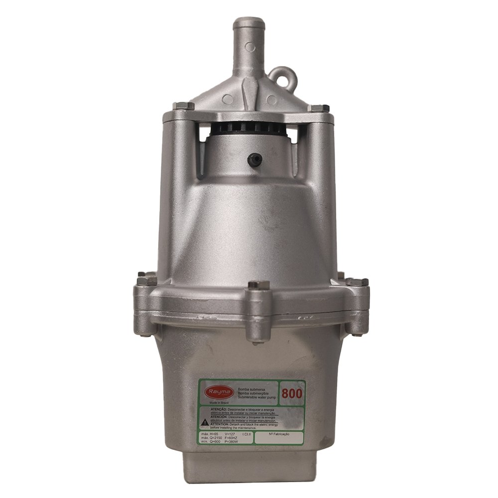 Bomba Submersa Rayma 800 com Chave Bóia e Bobina, em Cobre 220V