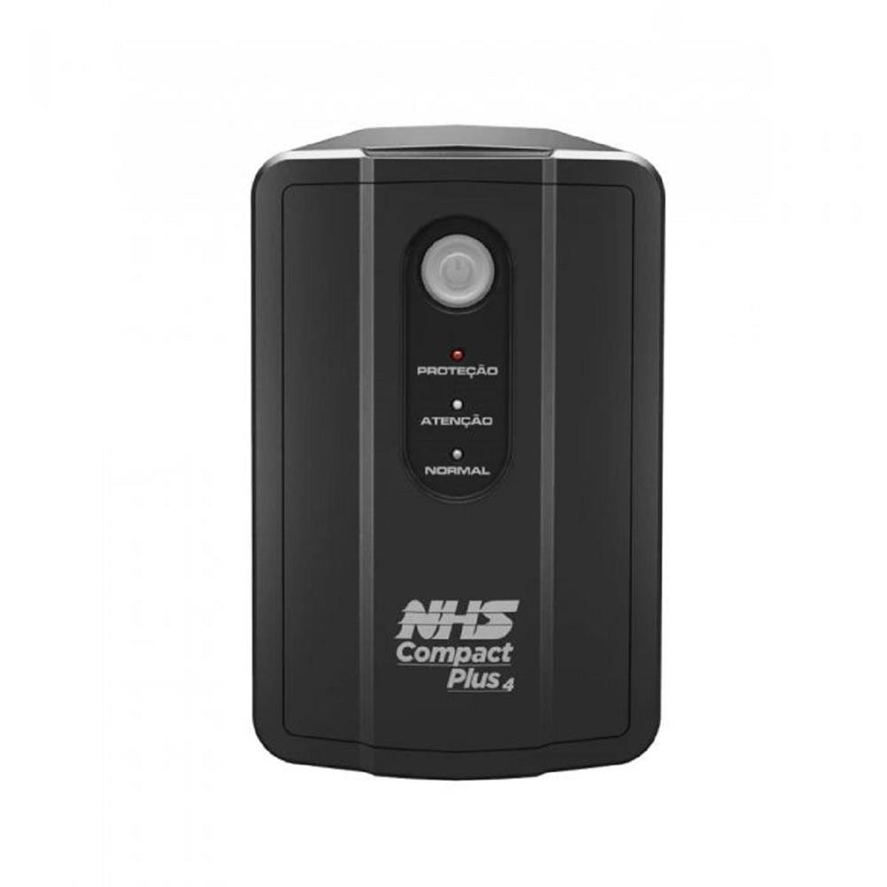 Nobreak NHS Compact Plus 4 Senoidal, 1500VA, Entrada Bivolt, Saida 120V, com 2 Baterias