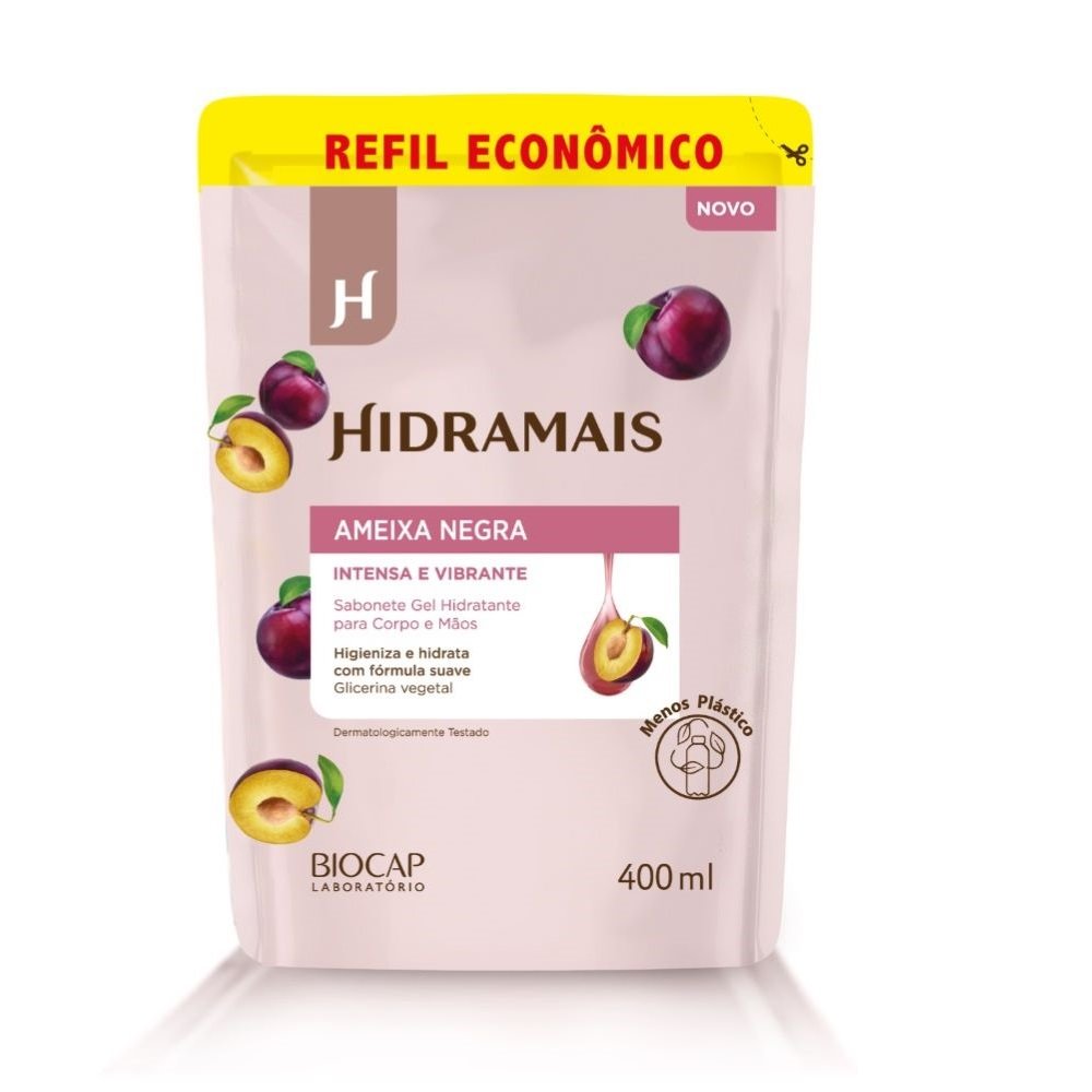 Sabonete Líquido Hidramais Ameixa Negra Refil 400 ml