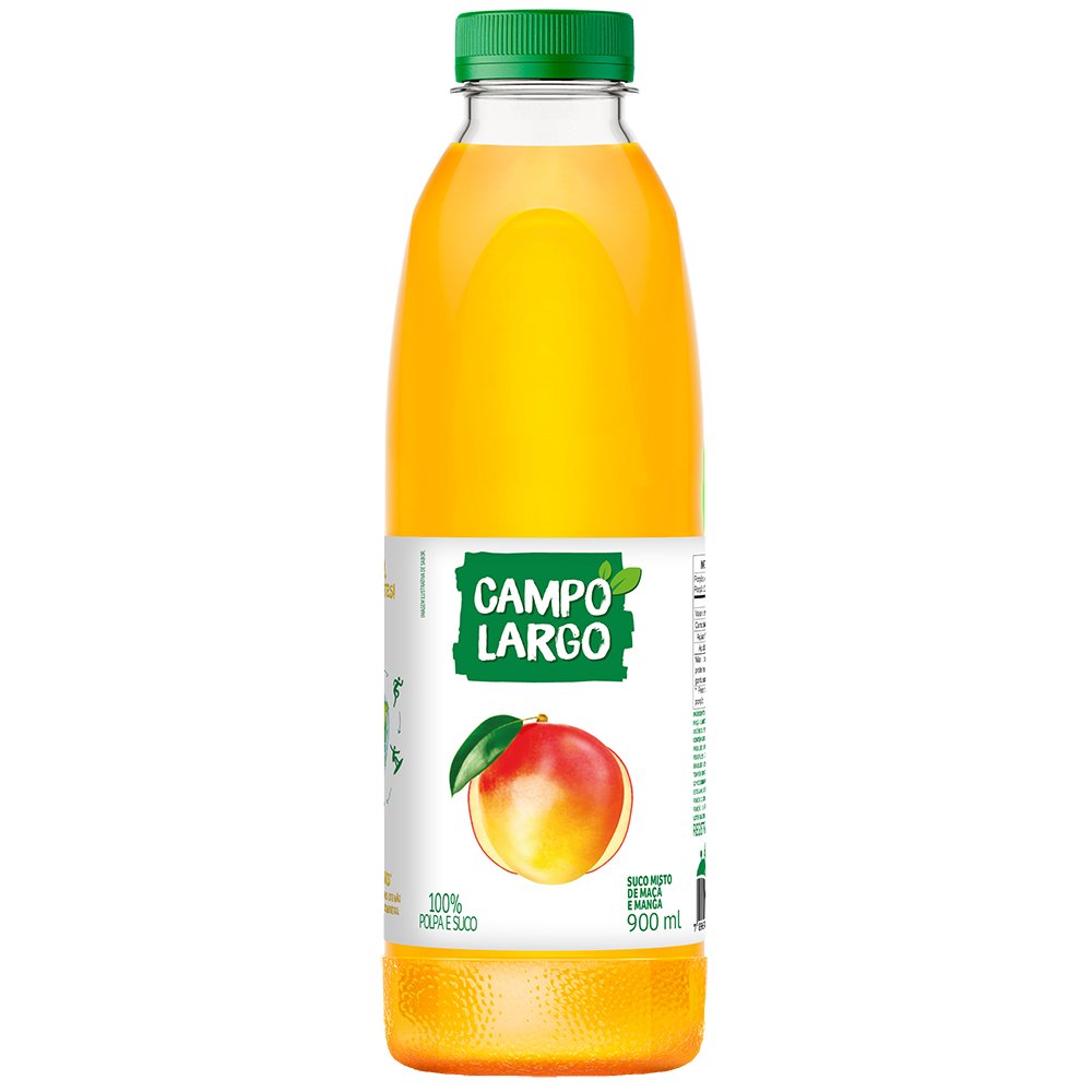 Suco Campo Largo Manga e Maca 6x900ml