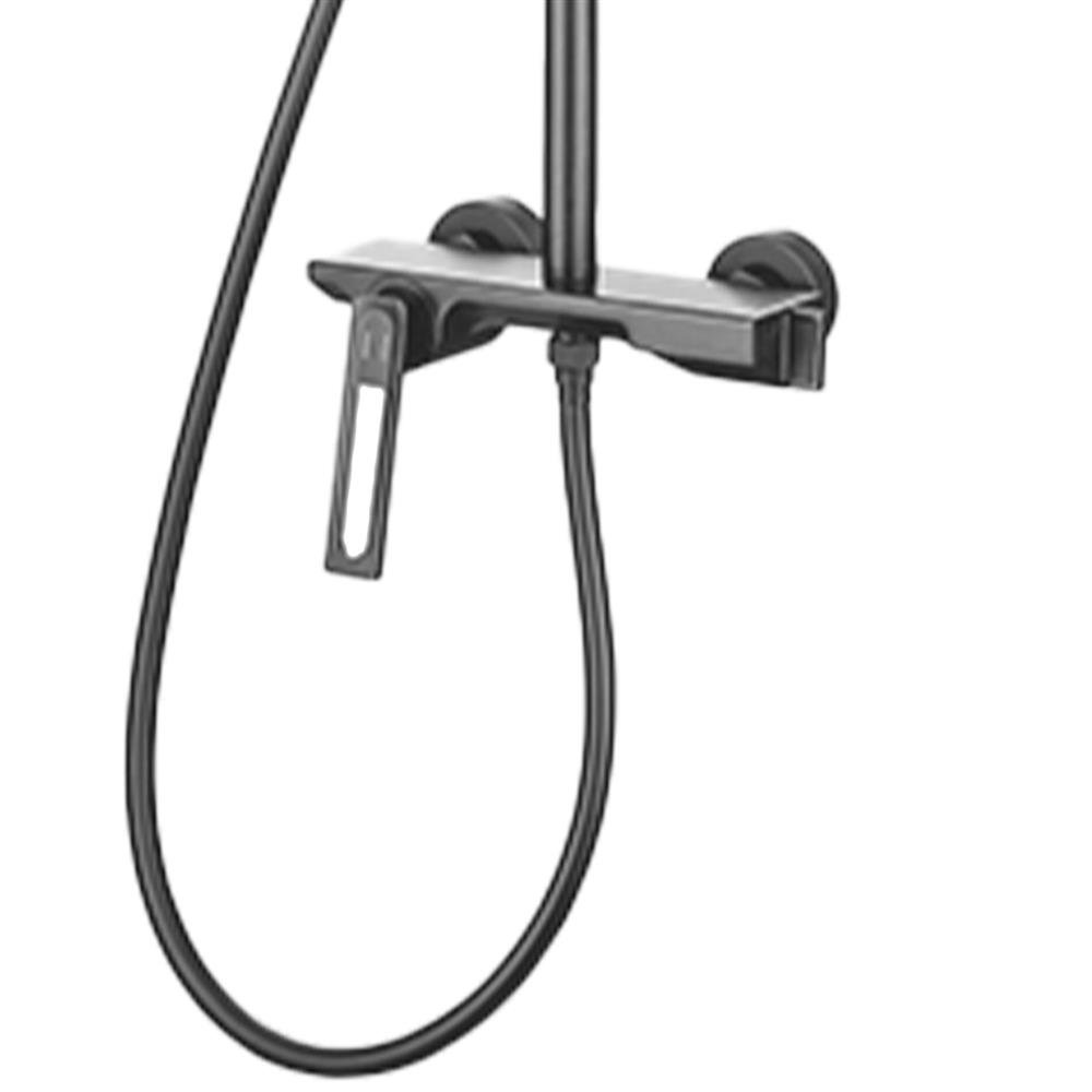 Ducha Banho - Linha Premium Aço Inoxidável 3 Funções - Cinza