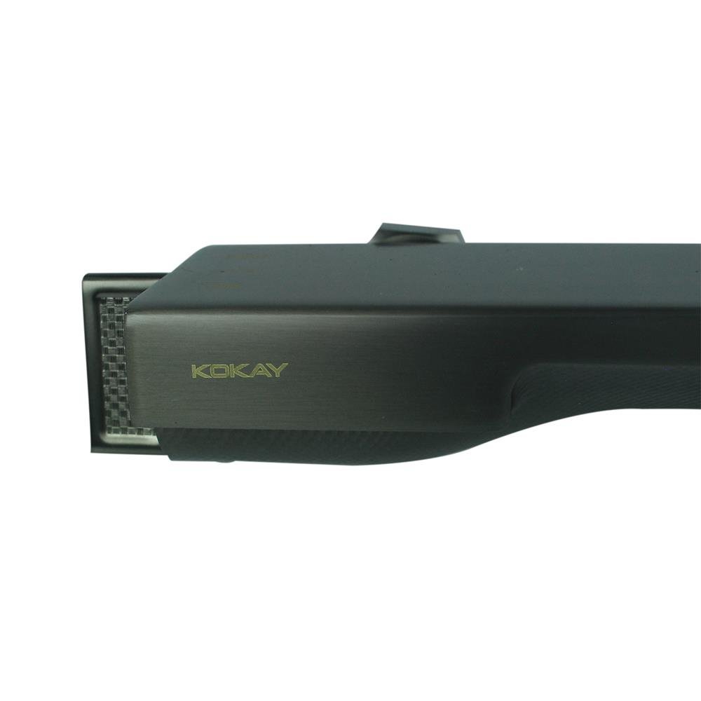 Ducha Banho - Linha Premium Aço Inoxidável 3 Funções - Cinza