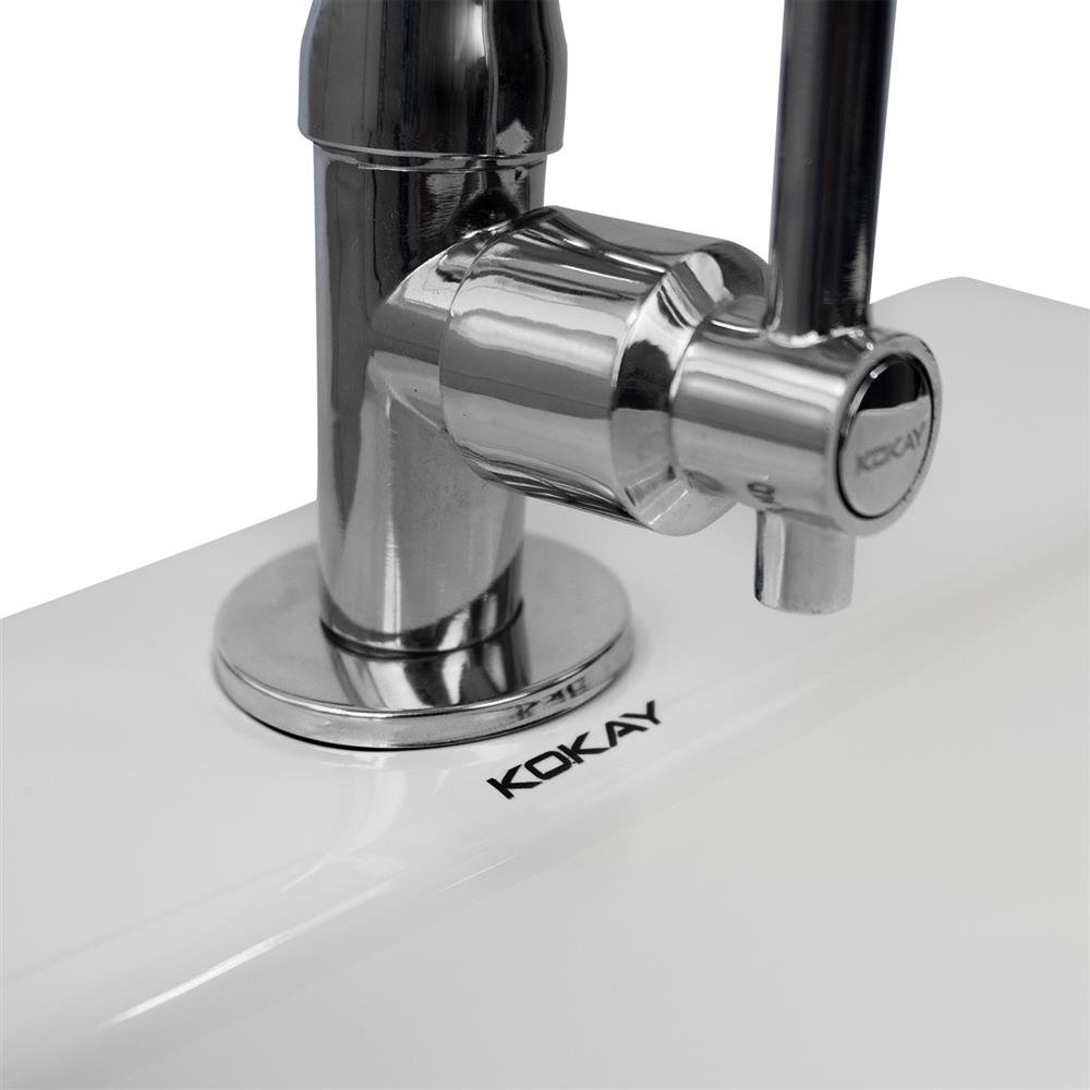 Cuba Retangular De Apoio Sobrepor Para Banheiro/Lavabo