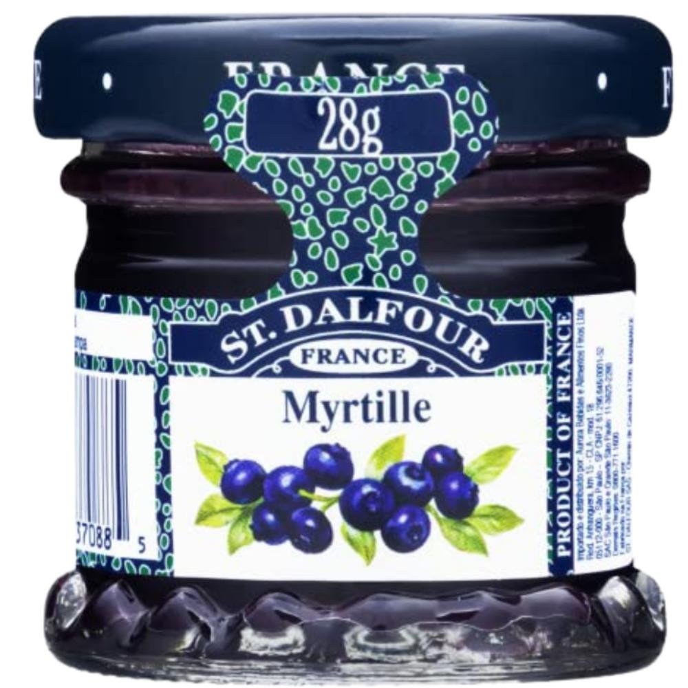 Geleia Francesa St Dalfour Mirtilo Myrtilles Sauvages Mini 28G