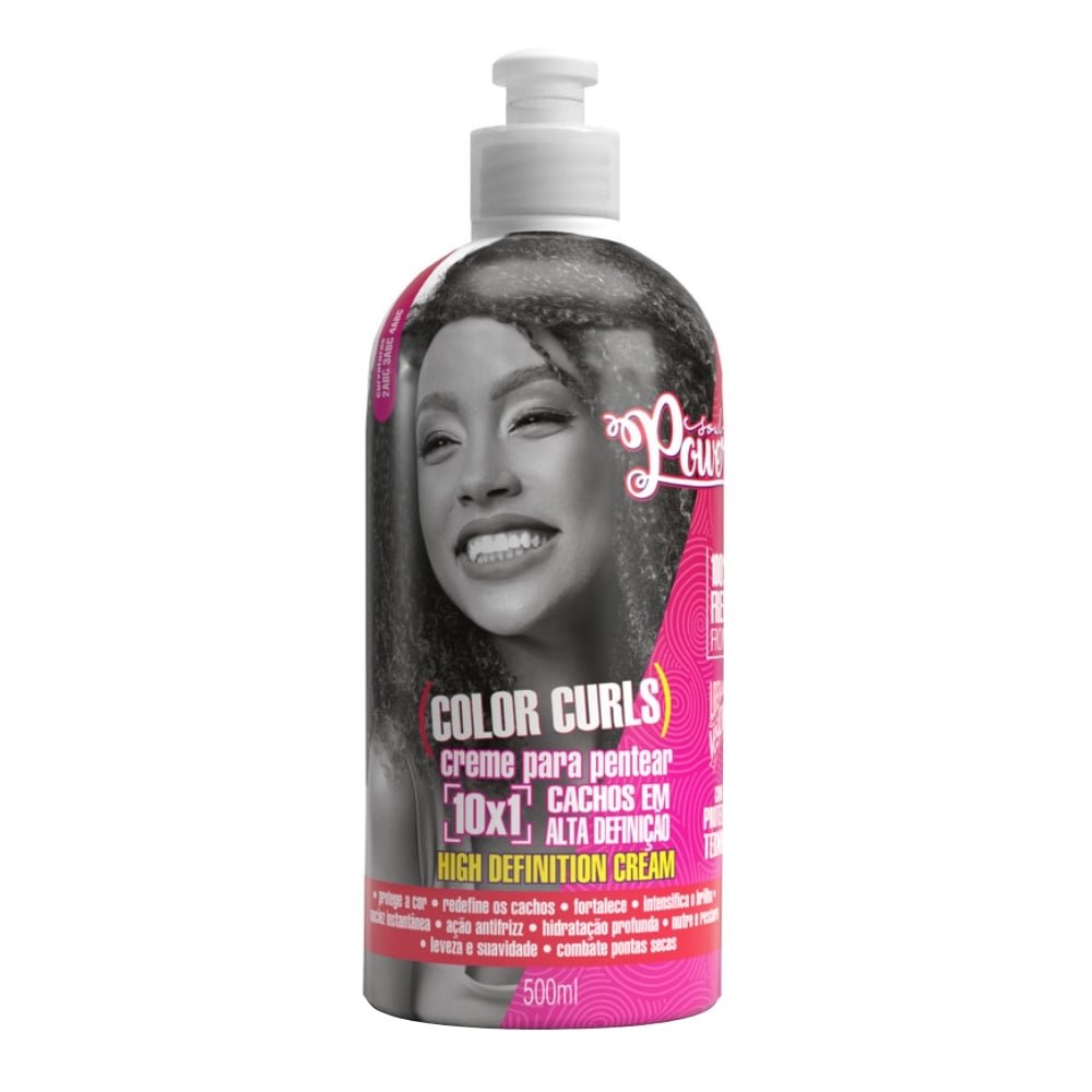 Creme para Pentear Soul Power Color Curls High Definition Crea - 500ml