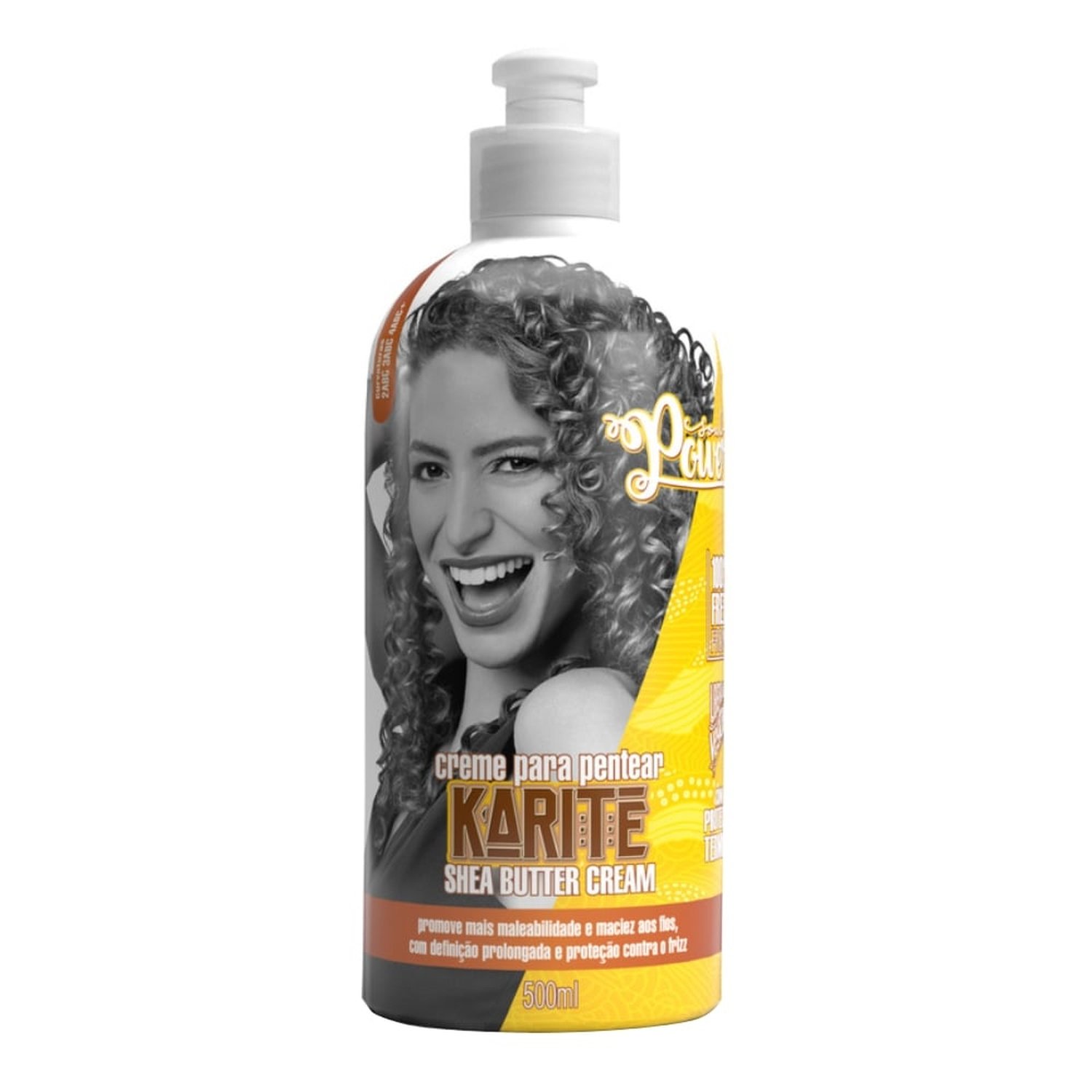 Creme para Pentear Soul Power Karité Shea Butter Cream 500ml