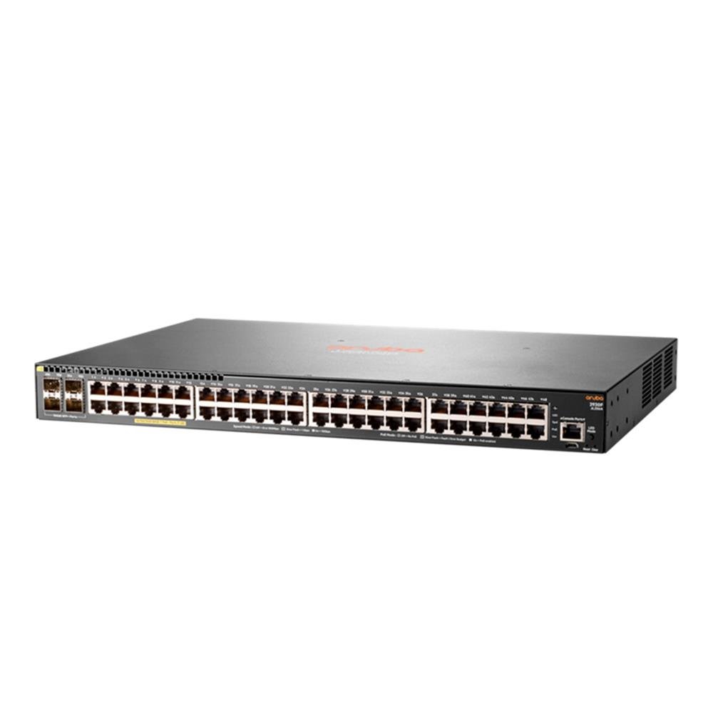 Switch HPE Aruba 2930F 48G PoE + 4SFP+ (370W) - JL256A I