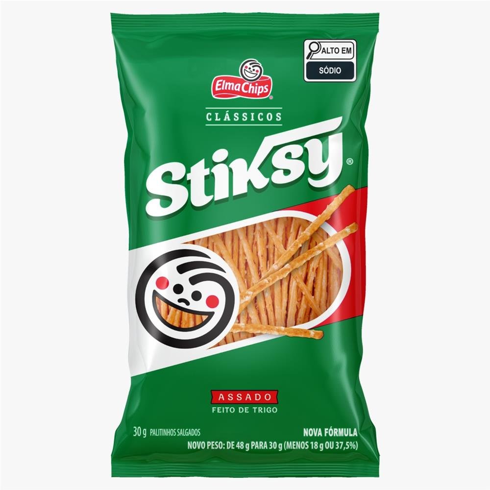 Stiksy Palitinho Pacote 30g Elma Chips