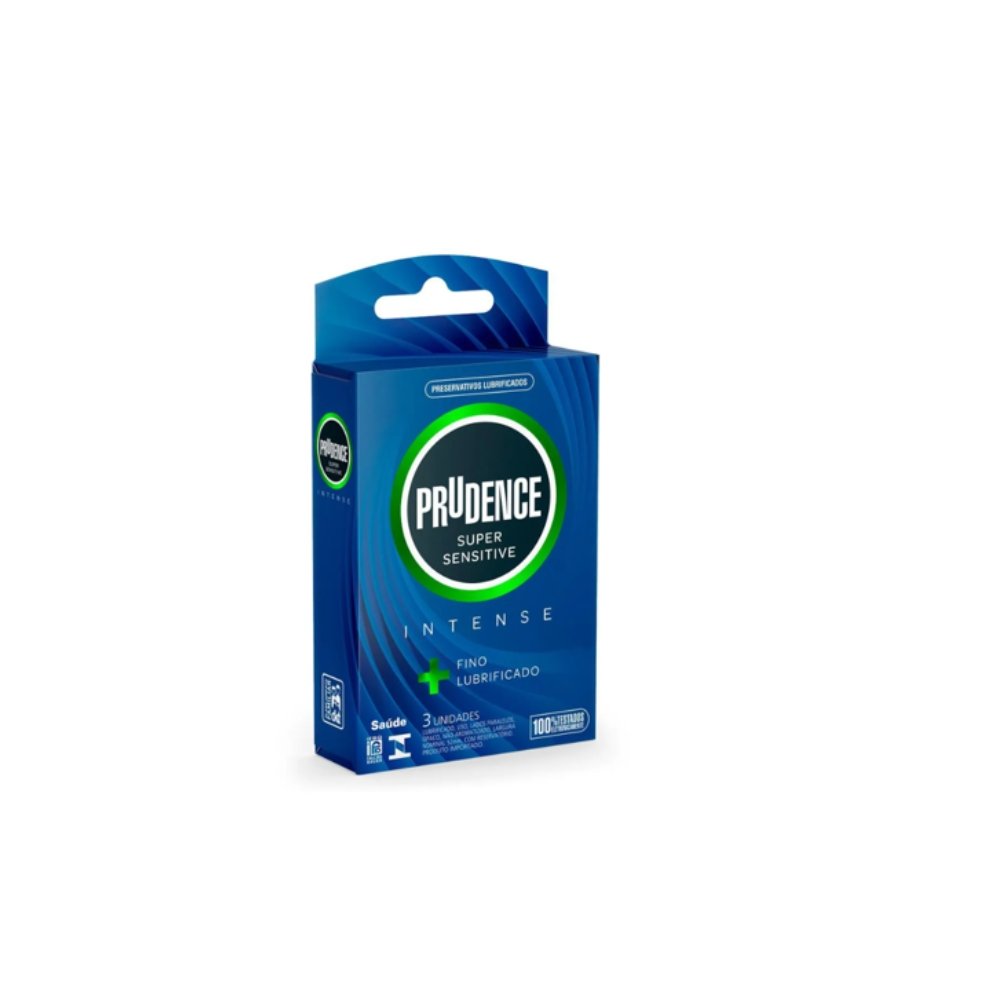 Preservativo Prudence Sensitive Intense 3 Unidades