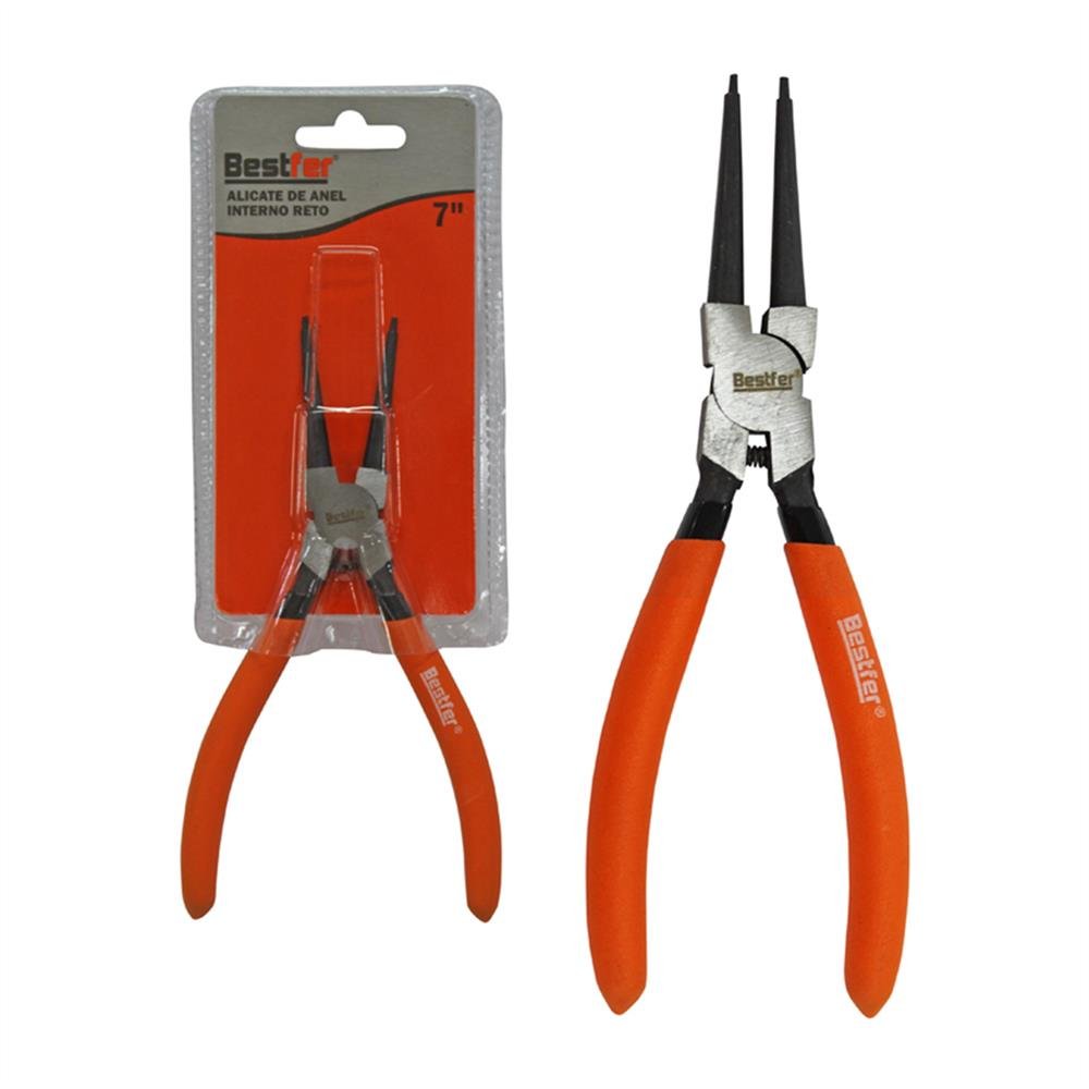 Alicate Trava Anel Interno Reto 7" Bestfer