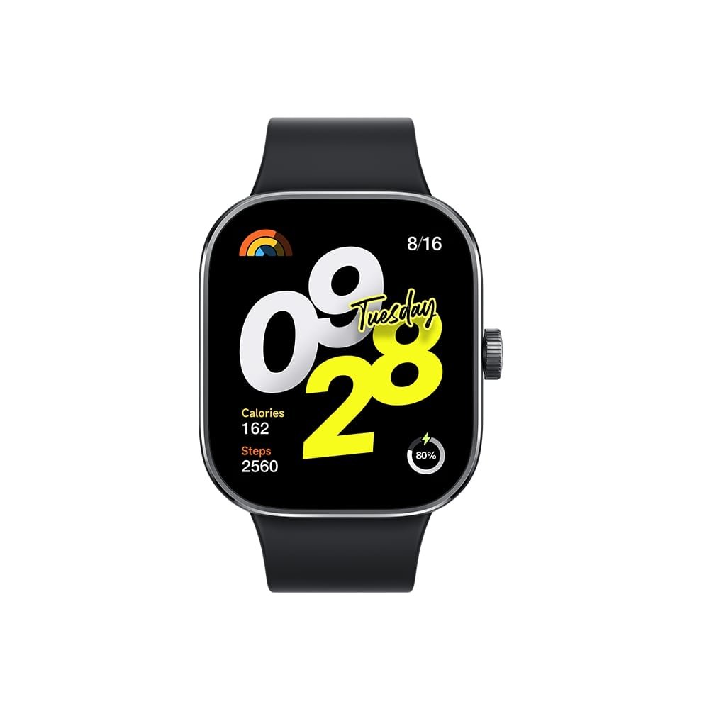 Smartwatch Redmi Watch 4, Chamada Bluetooth, Gps, Bateria De Ate 20 Dias, Tela Amoled 1.97", Preto Xm796pre, Xiaomi