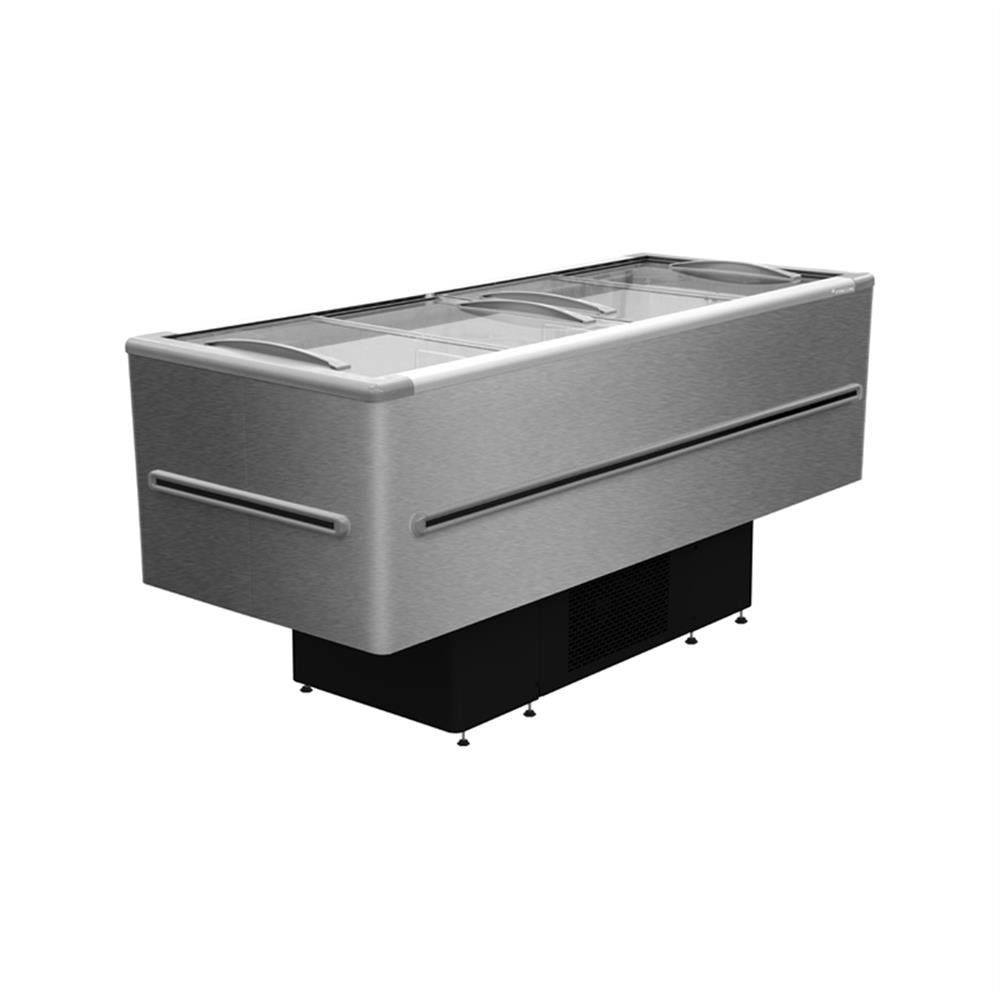 Freezer Ilha Congelante 568L Inox Fricon 127V