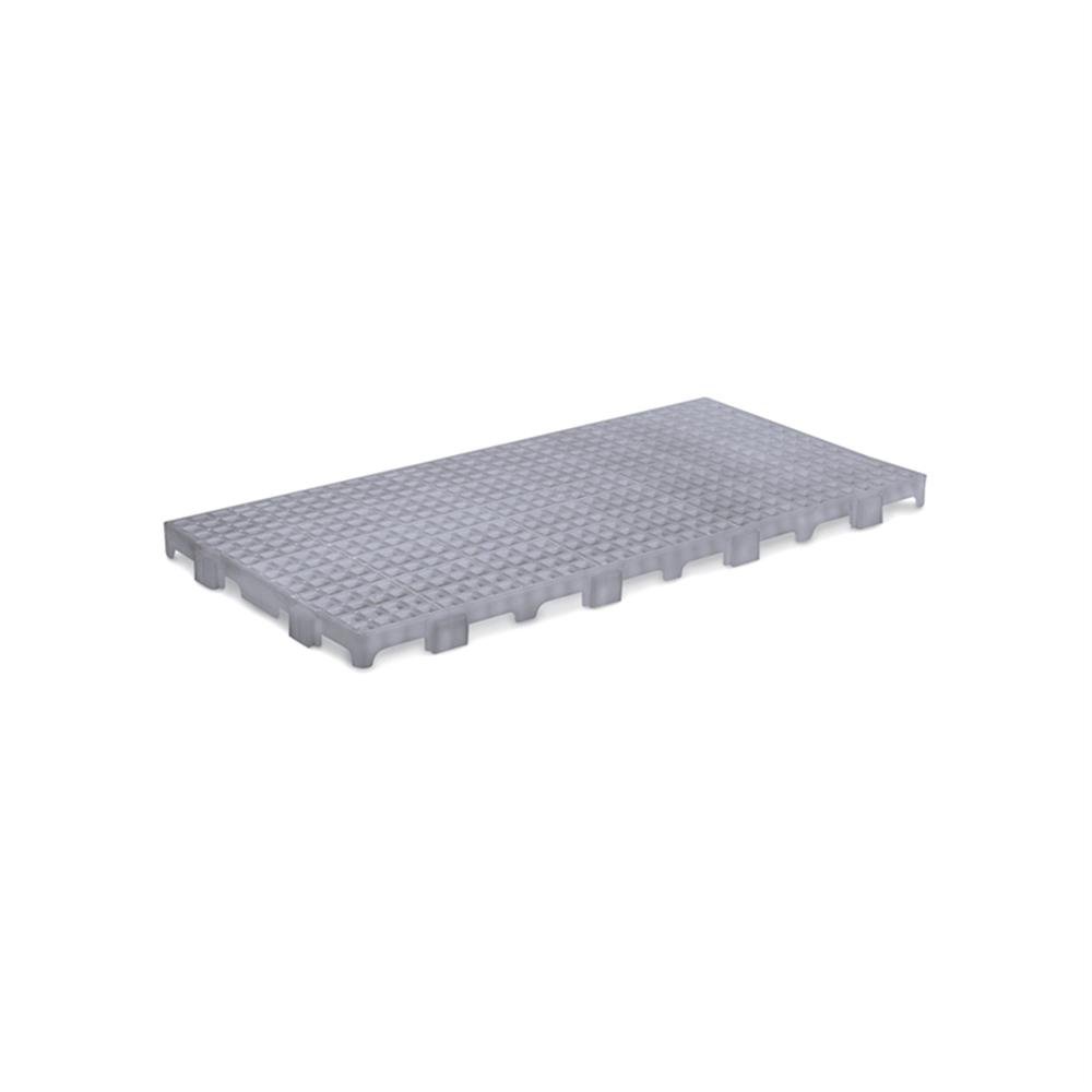 Estrado Modular Pp Cinza 25X50x2,5 Mercoplasa