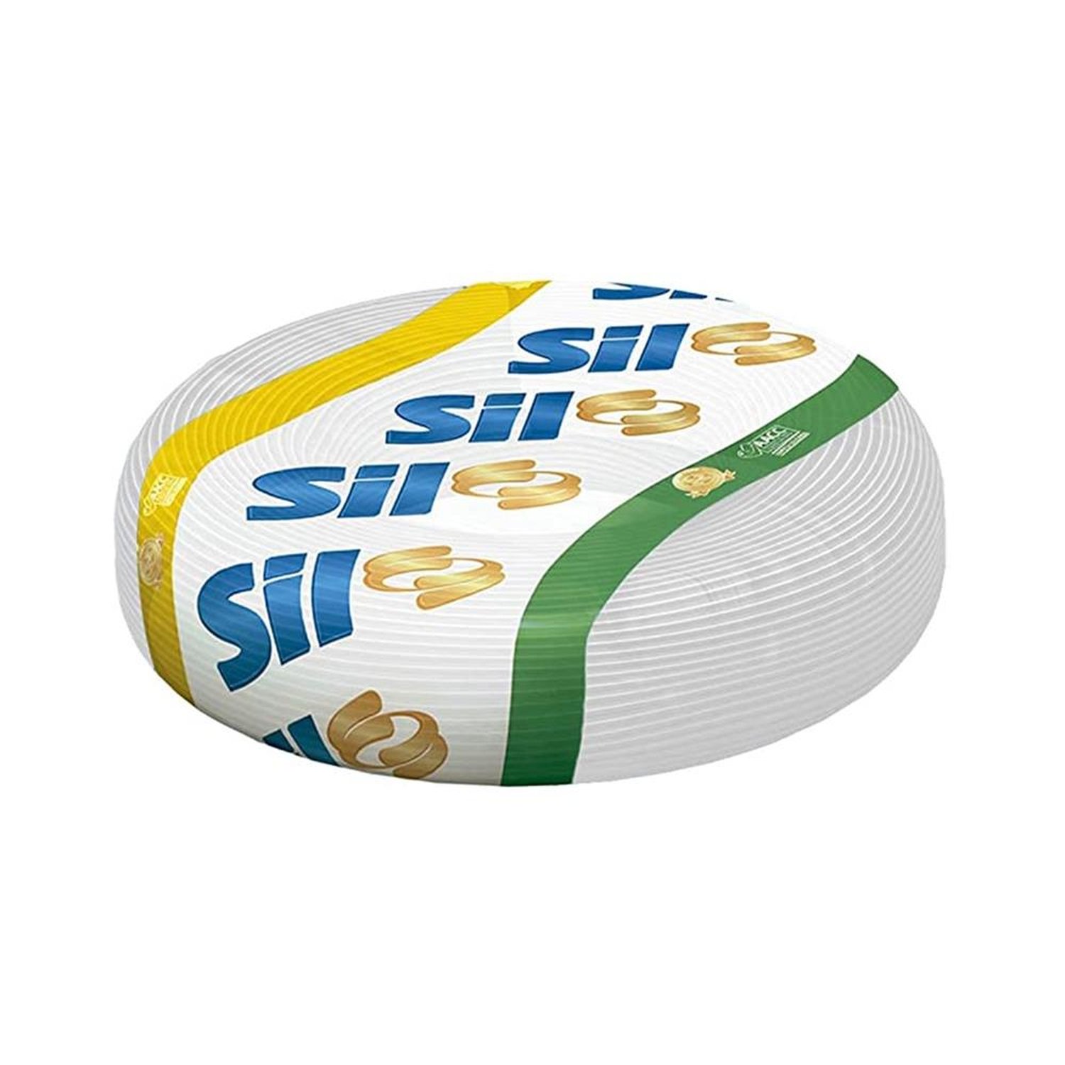 FIO PARALELO SIL 2,0X1,00MMX100M ROLO 300V BRANCO
