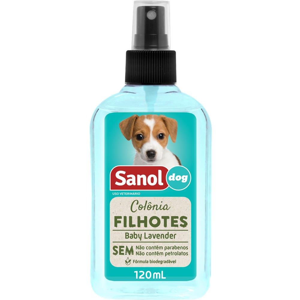 Colônia Sanol Dog Filhote 12X120Ml