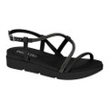 Sandalia Beira Rio 8387.531.26225.88882 Black Diamond Preto 34-39 com 12 Pares
