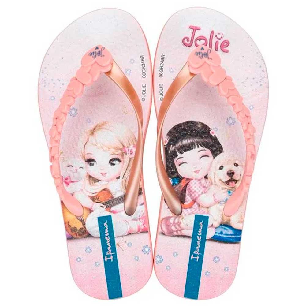 Ipanema Jolie II 25951 Rosa Metalizado 23-32 com 12 Pares