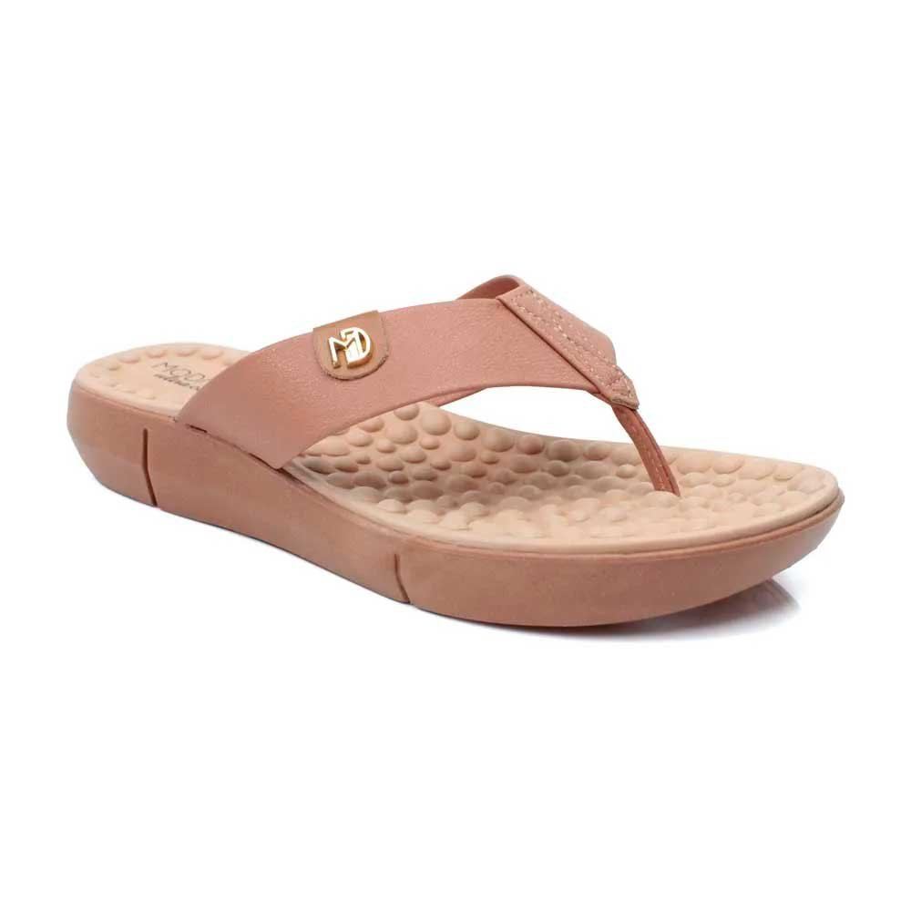 Tamanco Modare 7142.106.21793.96783 Nude Camel 34-39 com 12 Pares