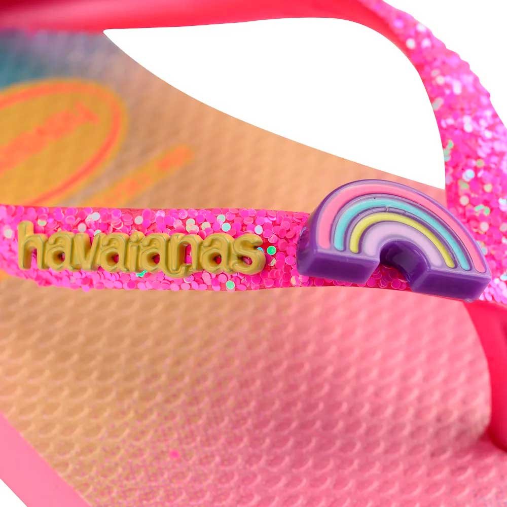 Havaianas Kids Slim Glitter II 2139 Pink Lemonade Rosa 27/28 Com 12 Pares