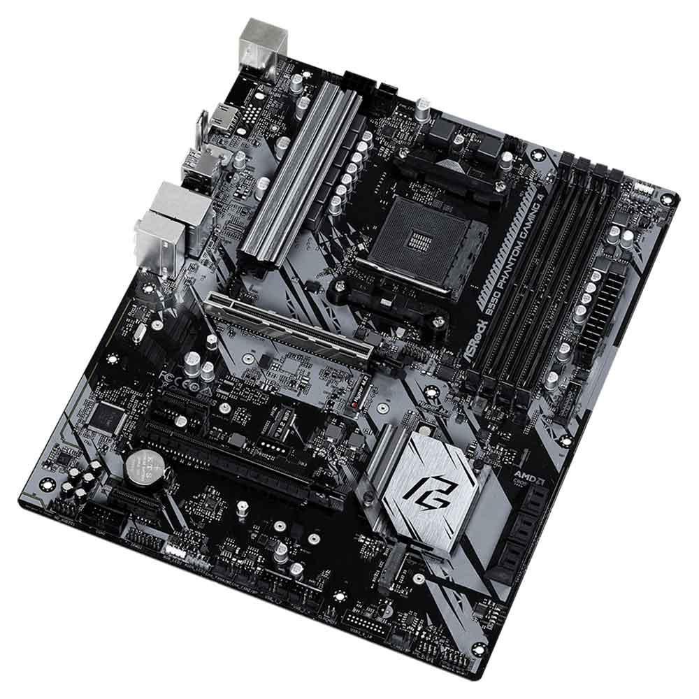 Placa Mae Asrock B550 Phantom Gaming 4, Ddr4, Am4, Atx