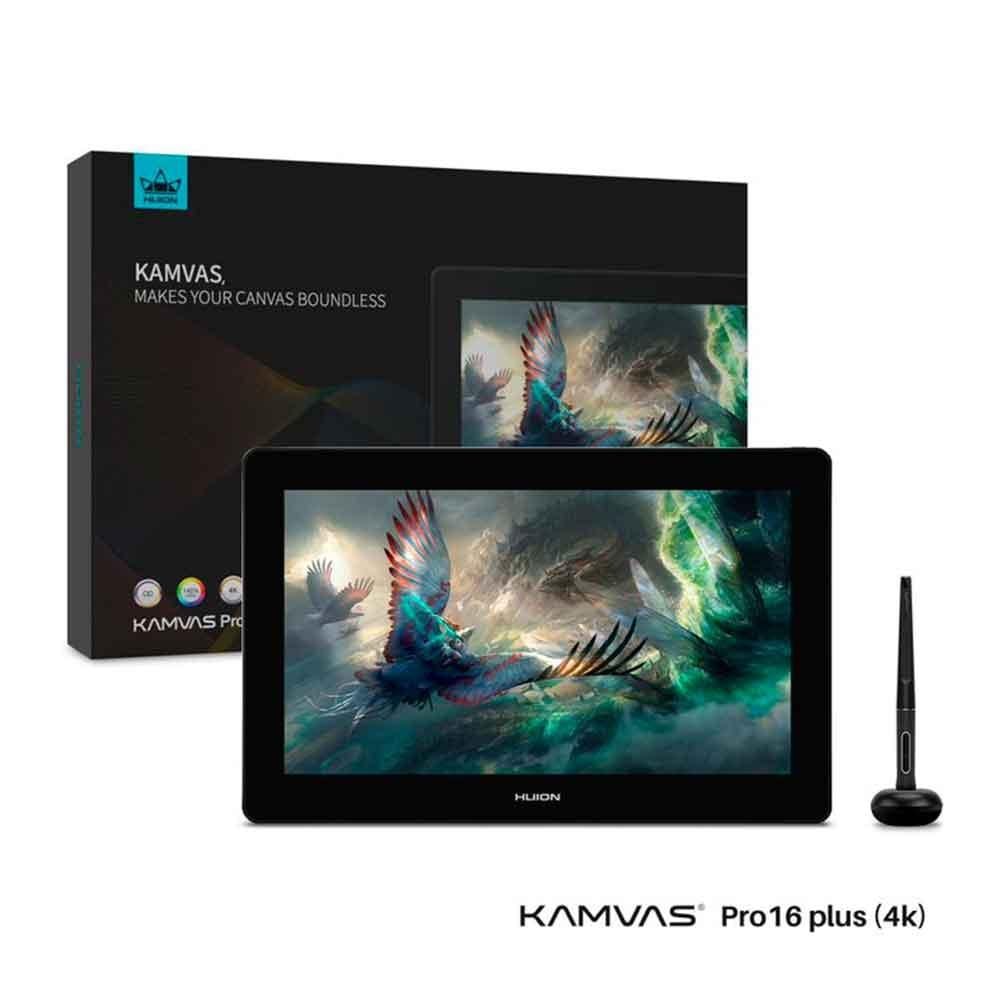 Mesa Digitalizadora Huion Kamvas Pro 16 Plus (4k), 16", Uhd - Gt1562-g