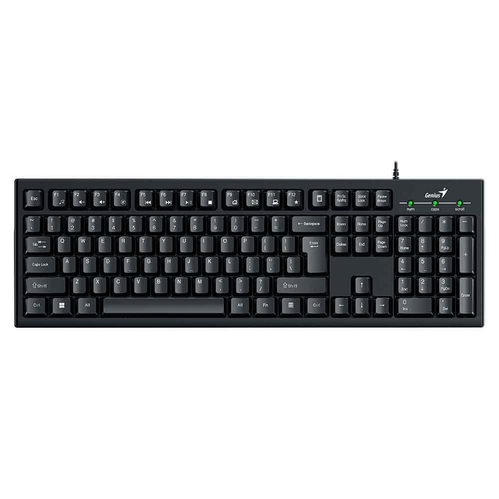 Teclado Genius Smart Kb-100 Usb Preto Abnt 2
