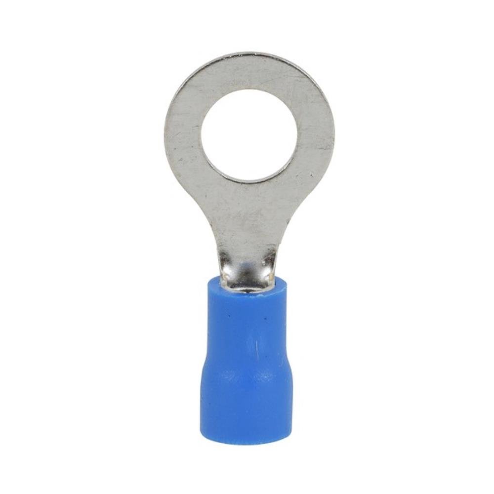 Terminal Anel Pré-isolado Para Fios E Cabos De 1,5 À 2,5mm² Azul 20 Peças Sforplast