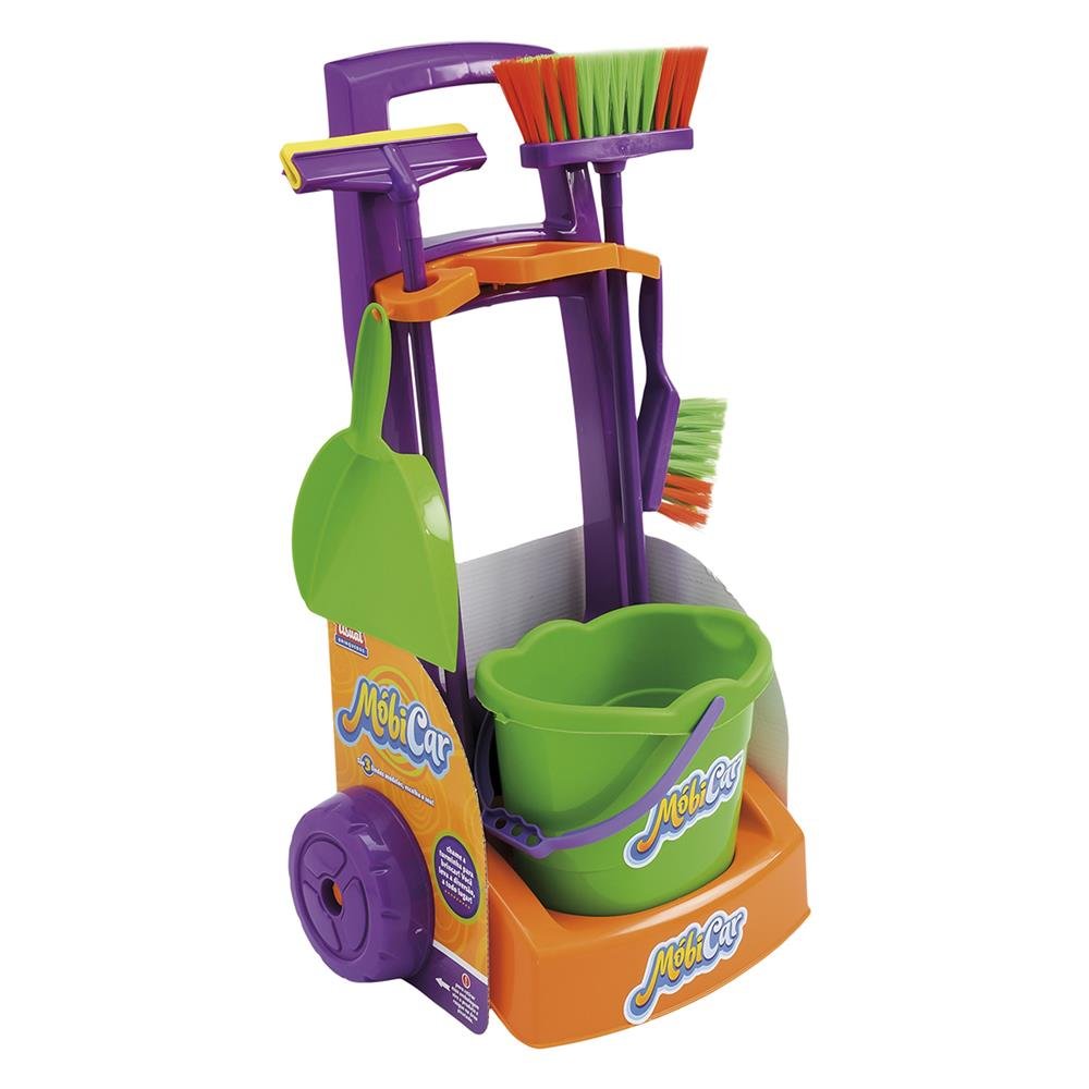Mobi Car Limpeza - Base - Usual Brinquedos