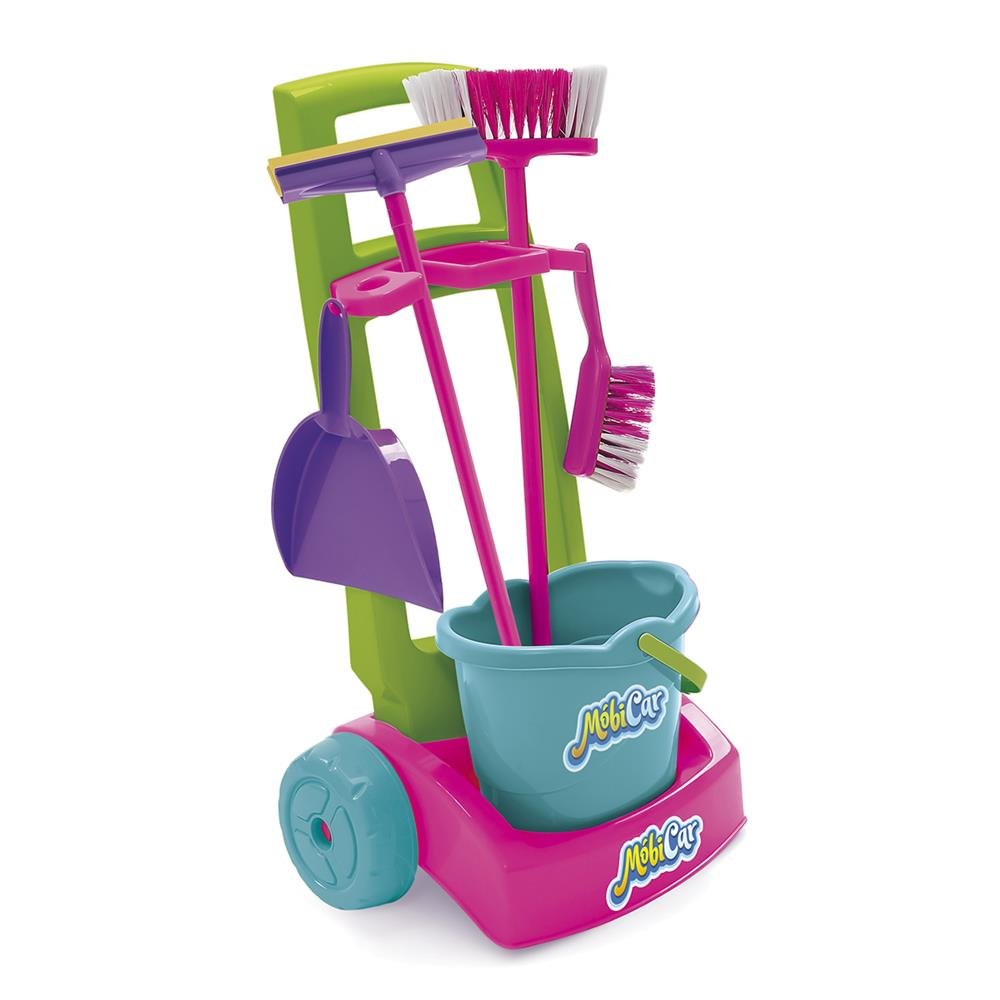 Mobi Car Limpeza - Base - Usual Brinquedos