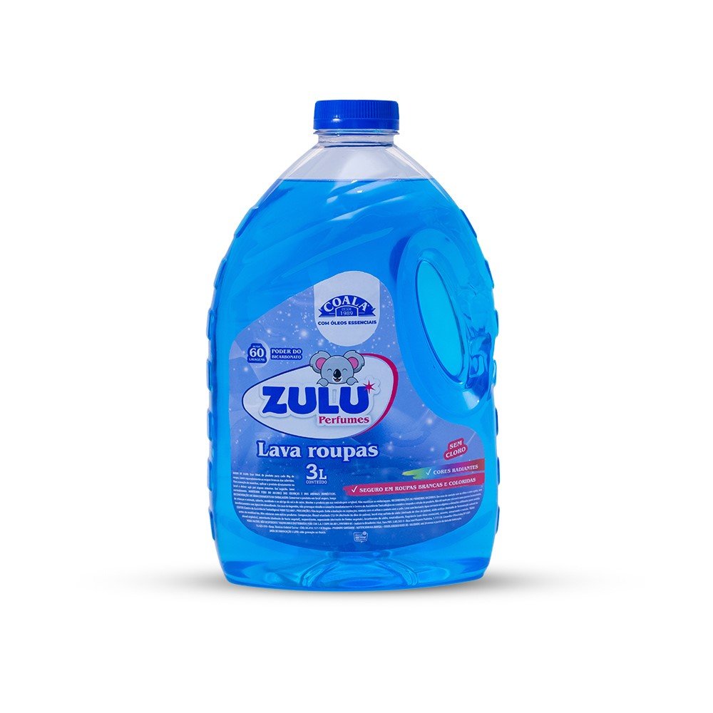 Sabão Liquido Zulu Perfumes 3L