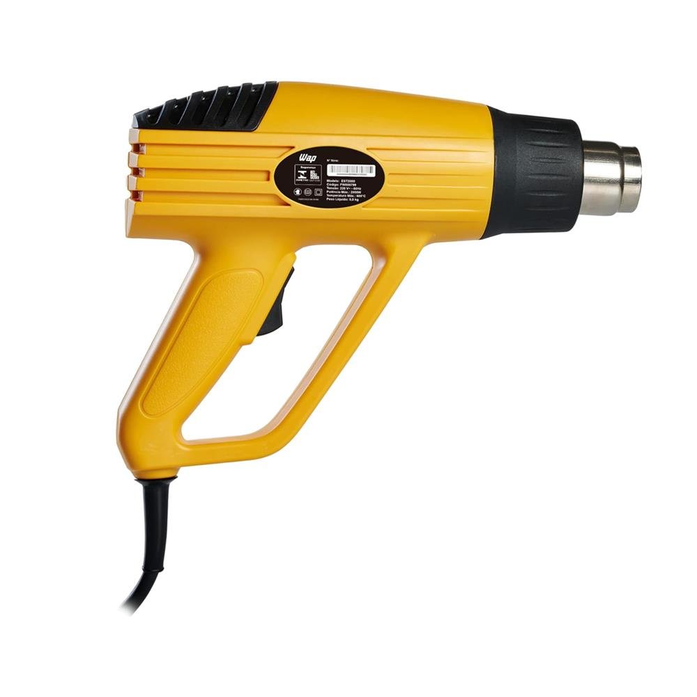 WAP Soprador Térmico Profissional EST 2000 com 2 Níveis de Calor e Base de Apoio