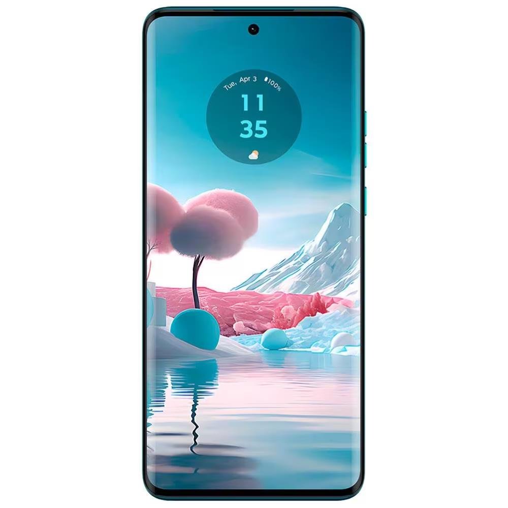 Smartphone Motorola Edge 40 Neo 5G 256GB 8GB RAM - Caneel Bay - Vegan Leather