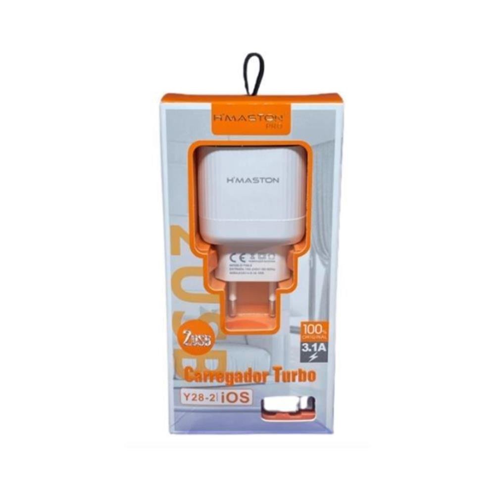 Carregador HMaston Y28-2 iOS 3.1A 2USB