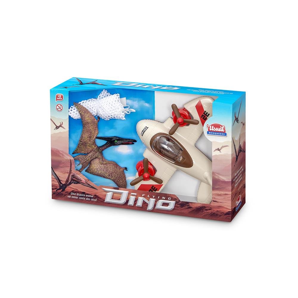 Dino Flying (Aviao) - Usual Brinquedos