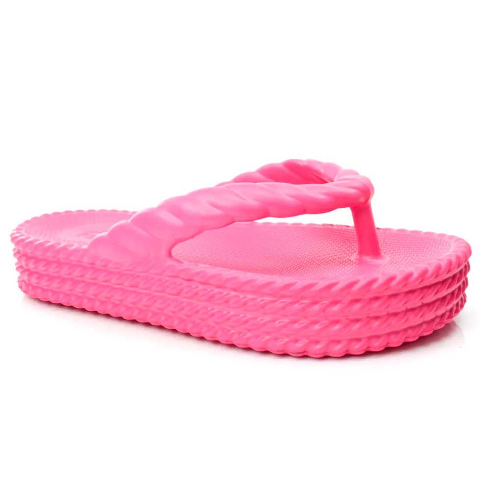 Chinelo Mikelly Nuvem Em Eva 320 135 Trançado Pink 33-40 com 12 Pares