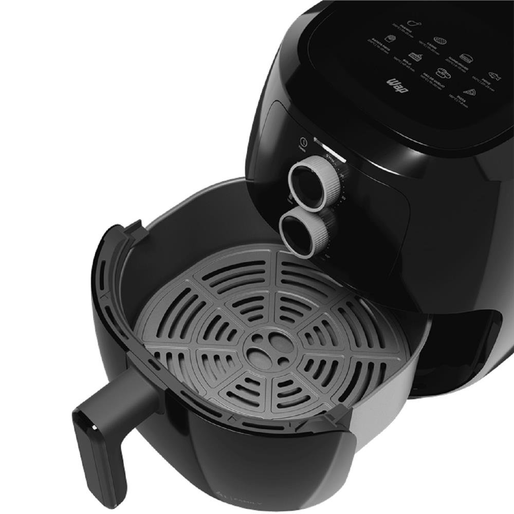 Fritadeira Eletrica Air Fryer WAP Family 4L, 1500W, 127V, Preto