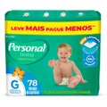 Fralda Personal Baby Giga G Com 78 Unidades