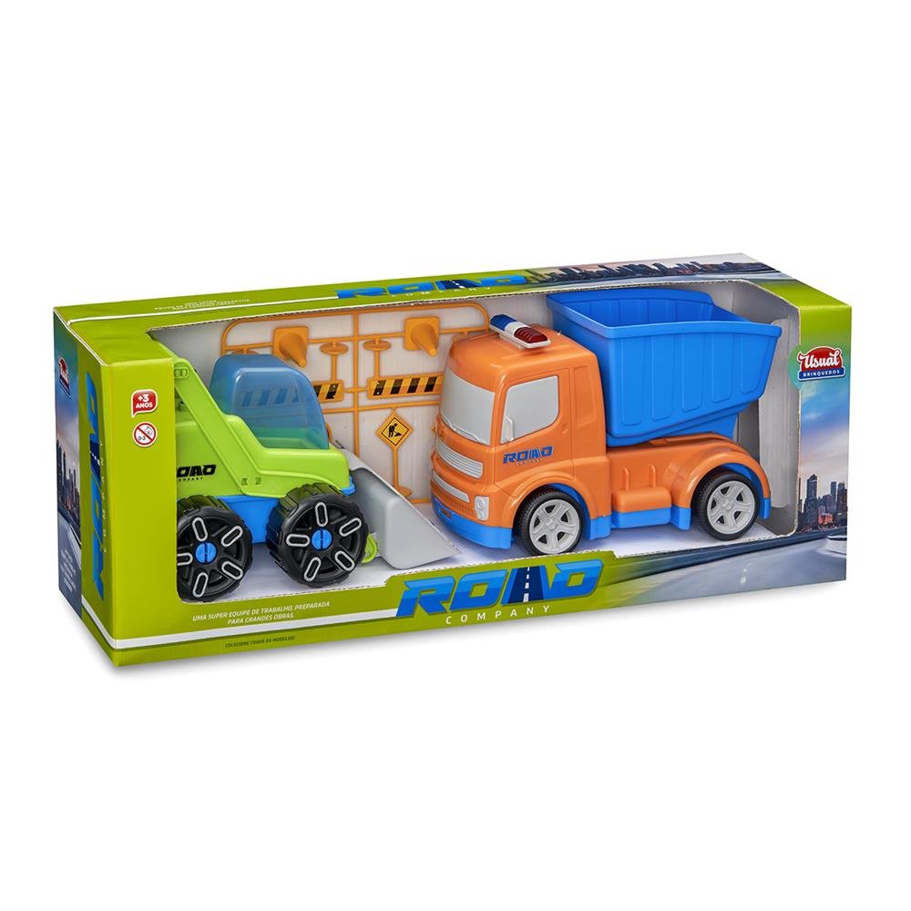 Road Company Combo Transporte (Caminhao) - Usual Brinquedos
