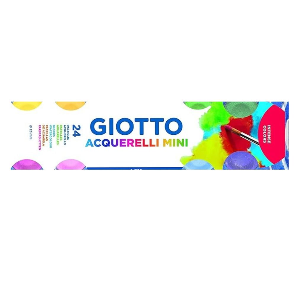 Aquarela Giotto Mini 24 Cores 23mm Canson - 352600