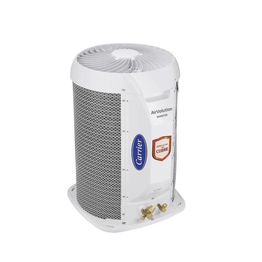 Ar Condicionado Split Cassete 4 Vias Carrier Inverter 23 000 BTU h So Frio R32 220V 1f