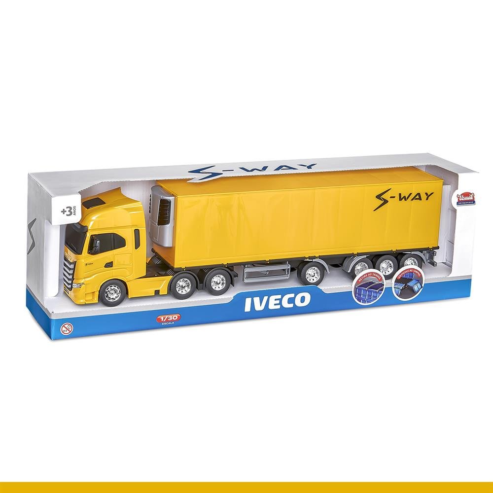 Iveco S-Way Bau Refrigerado (Caminhão) - Usual Brinquedos