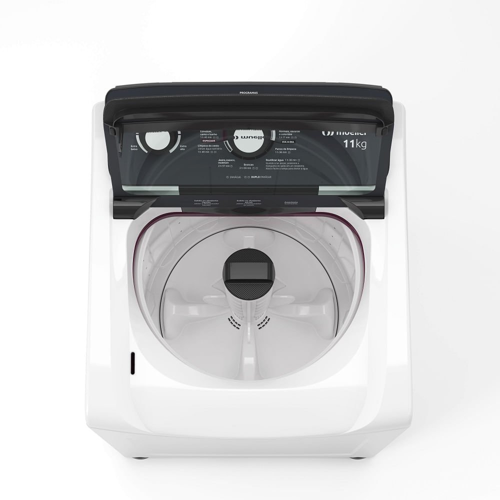 Lavadora de Roupas Automática Mueller 11Kg Ciclo Rápido Branca MLA11 ¿ 127 Volts