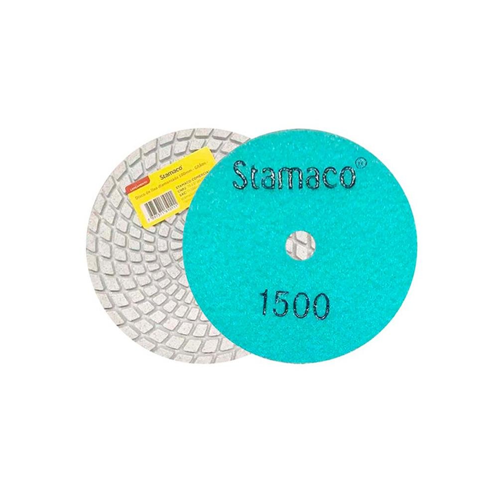 Disco Lixa Diamantado 100mm G1500 Stamaco