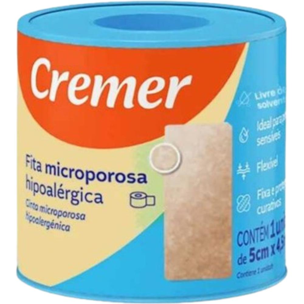 Microporosa Cremer Bege 5Cm X 4,5M