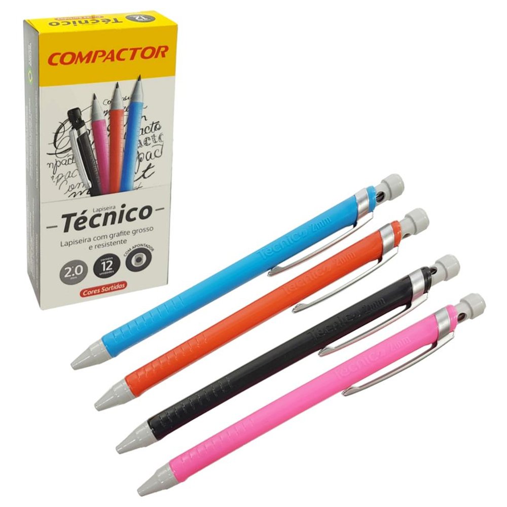 Lapiseira Tecnico Compactor 2.0 C/12
