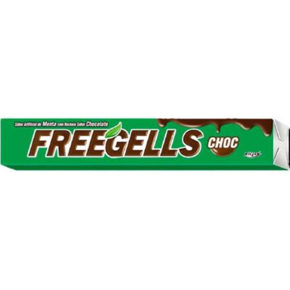 Freegells Menta Com Chocolate - Caixa Contém 36 display