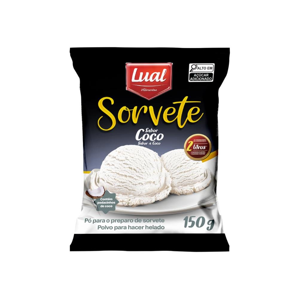 Sorvete Lual 150 G - Coco